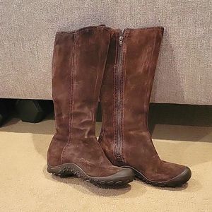 Womens Merrell Suede Boots